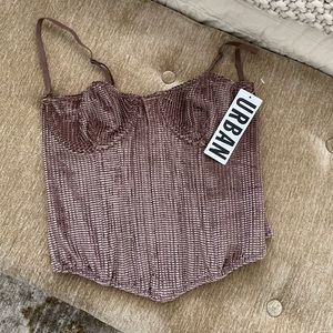 Urban outfitters corset top